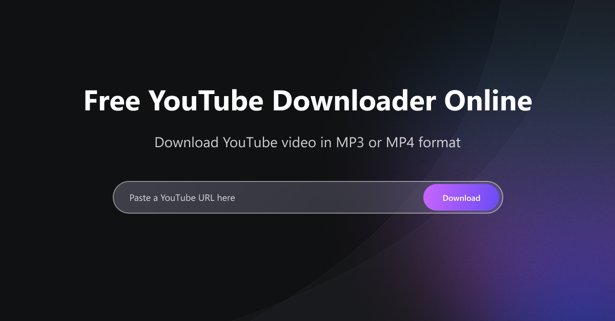 Online YouTube Downloader Free 💘 Download YouTube Videos